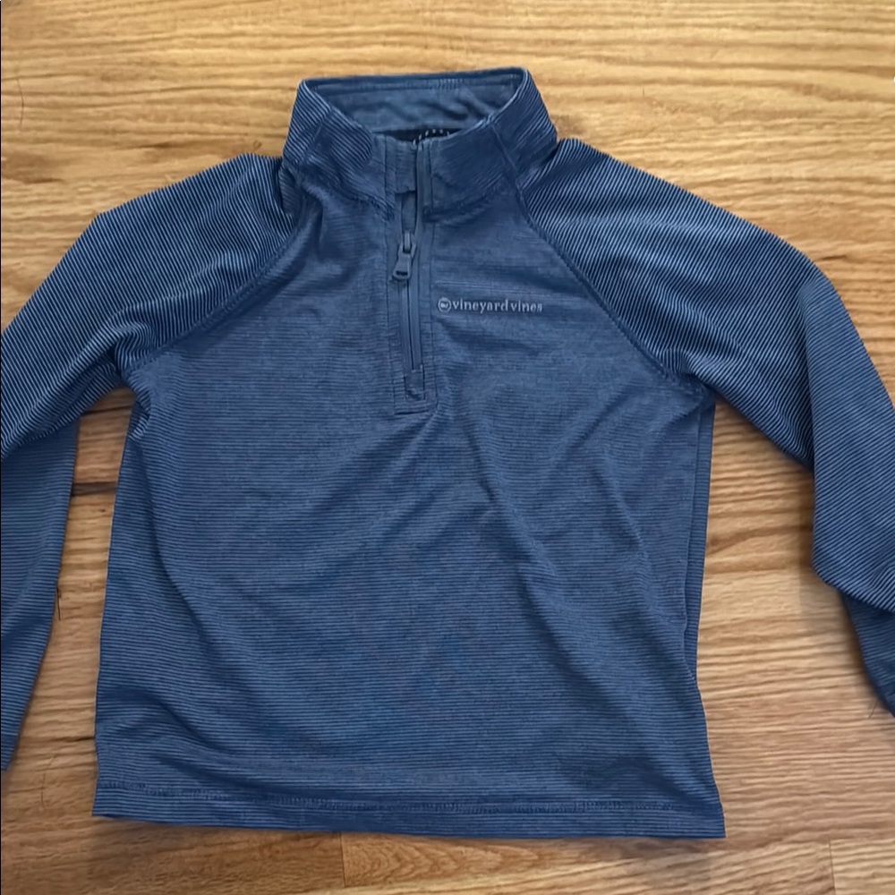 Vineyard Vines Blue Quarter-Zip Sweatshirt